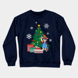 Arale Around The Christmas Tree Dr Slump Crewneck Sweatshirt